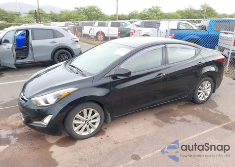 2014 Hyundai Elantra Se из США, поврежденный, VIN KMHDH4AEXEU172446